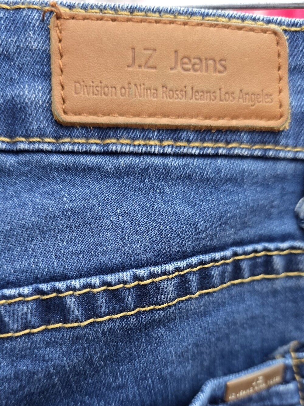 JZ Los Angelos Women's High-Rise Skinny Jeans in Medium Blue Sz 5 - Picture 6 of 8